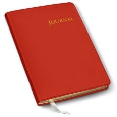 Key West Desk Journal - Ruled-Key West Red