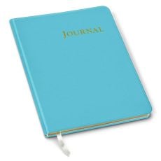 Key West Large Desk Journal - Ruled-Key West Turquoise