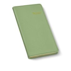 Pocket Notes Leather Journal - Key West Mint