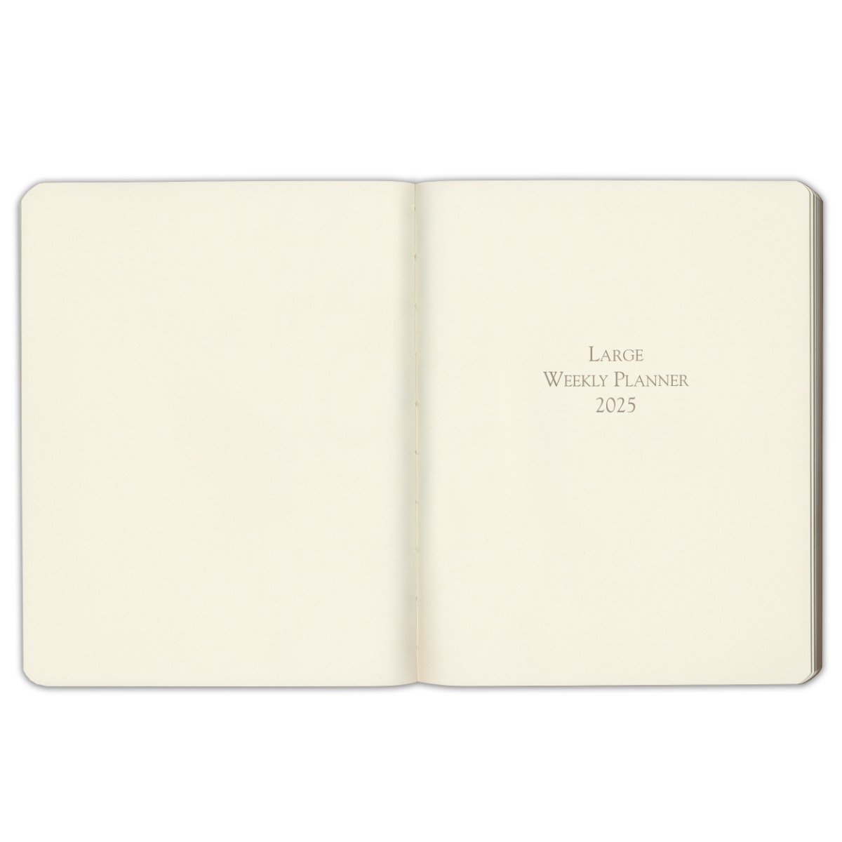 Gallery Leather Large Weekly Monthly Planner 2025, Elegantly Bound Calendar P...