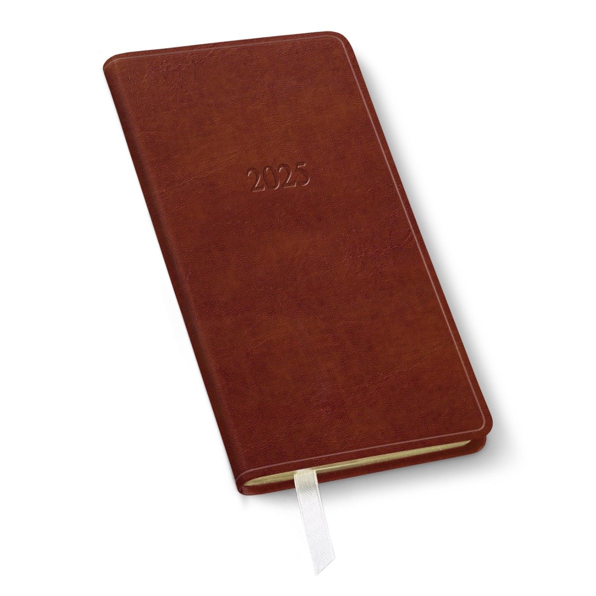 Gallery Leather Pocket Weekly Monthly Planner 2025, Elegantly Bound Calendar ...